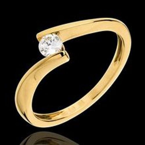 Edenly SolitÃ¤rring Kostbarer Kokon - Apostroph - Gelbgold - Diamant 0.16 Karat - Fashion24 DE - Modalova