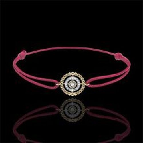 Edenly Armband Fleur de Sel - Kranz - Gelbgold - Rotes Band - Fashion24 DE - Modalova