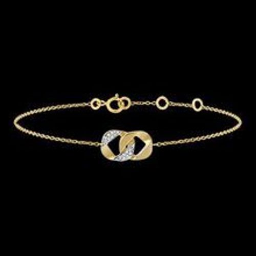 Edenly Armband Auge des Orients - Lia - Gelbgold, 9 Karat, mit Diamanten - Fashion24 DE - Modalova