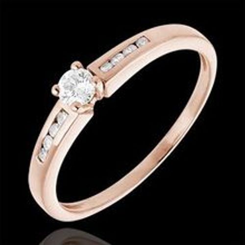 Edenly SolitÃ¤r Octave in RosÃ©gold - 0.27 Karat - 9 Diamanten - Fashion24 DE - Modalova