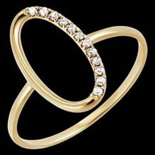 Edenly Ring Frische - April - Gelbgold, 18 Karat, mit Diamanten - Fashion24 DE - Modalova