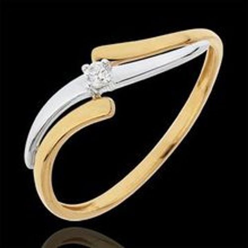 Edenly SolitÃ¤r Ring Kostbarer Kokon - Abenteuer - Diamant 0. 04 Karat - Fashion24 DE - Modalova