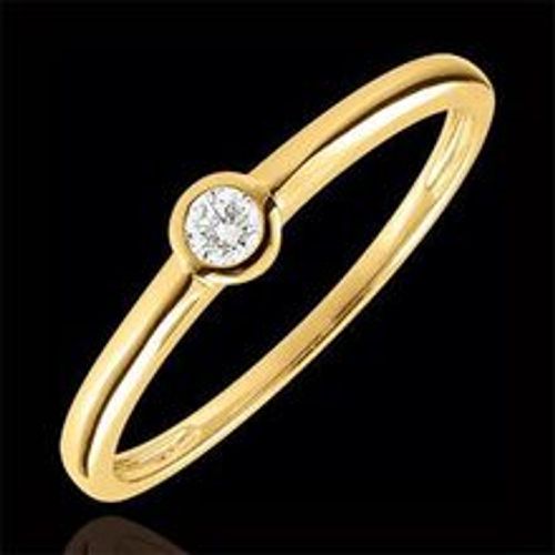 Edenly SolitÃ¤r Ring Mein Diamant - Gelbgold - 0.08 karat - Fashion24 DE - Modalova