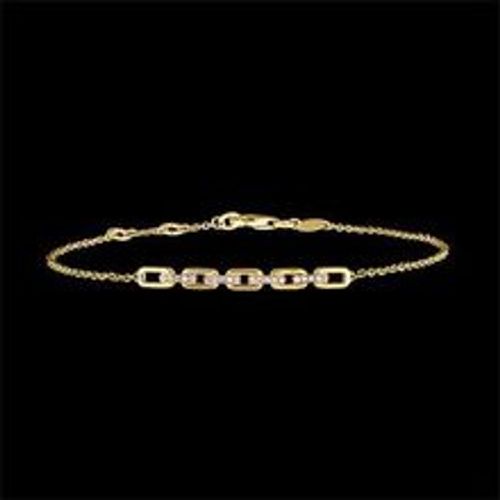 Edenly Armband Auge des Orients - Kubanische Kettenglieder - 9 Karat Gelbgold u - Fashion24 DE - Modalova