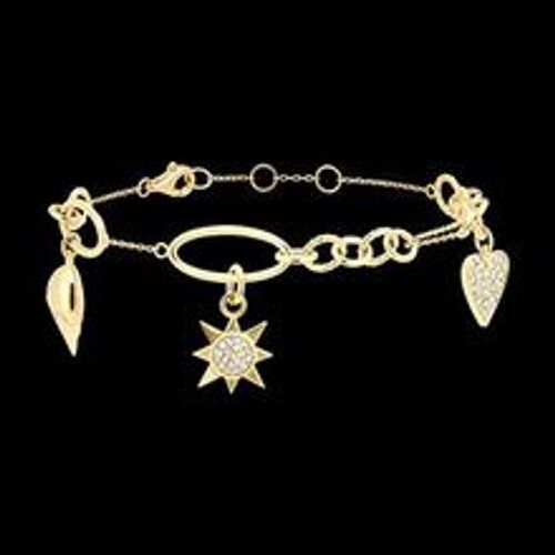 Edenly Armband Frische - Talisman - 18 Karat Gelbgold und Diamanten - Fashion24 DE - Modalova