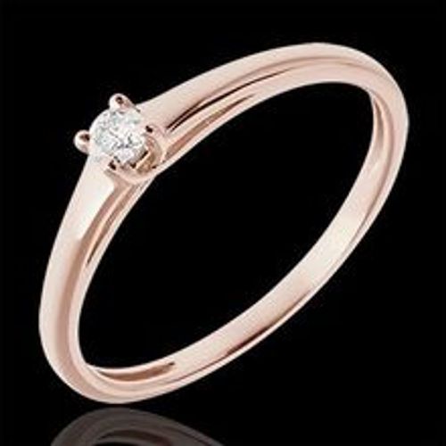 Edenly Verlobungsring SolitÃ¤r RosÃ©gold - Fashion24 DE - Modalova