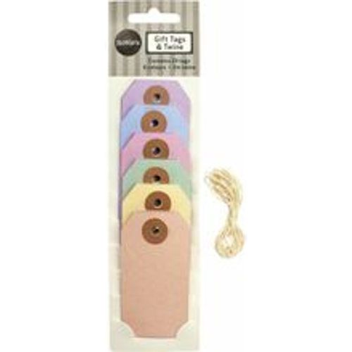 Glorex Geschenk-Anhänger Karton 9 x 4cm, 6 Farben x 4 Stück Anhänger - Fashion24 DE - Modalova