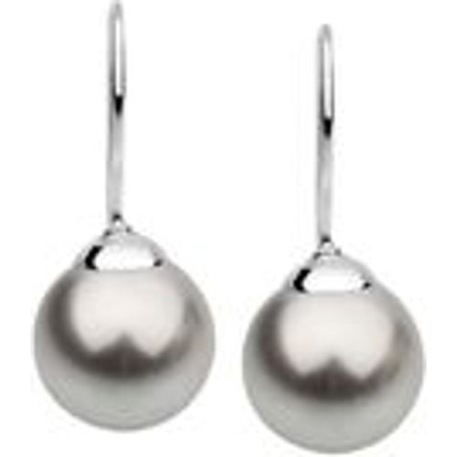 Ohrringe Ohrhänger Synthetische Perle 925er Silber (Farbe: Silber) - NENALINA - Modalova