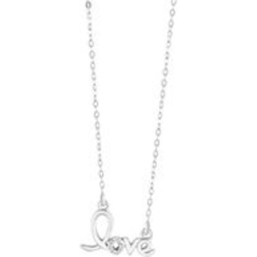 Halskette Silber 925 rhodiniert Diamant 0,026ct - Diamonds by Ellen K. - Modalova