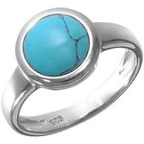 F Ring 925/- Sterling Silber Türkis türkis Glänzend (Größe: 058 (18,5)) - Fashion24 DE - Modalova