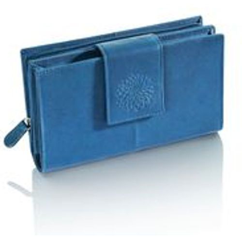 RFID-Geldbörse „Dahlie“ Leder, (Farbe: jeansblau) - HJP - Modalova