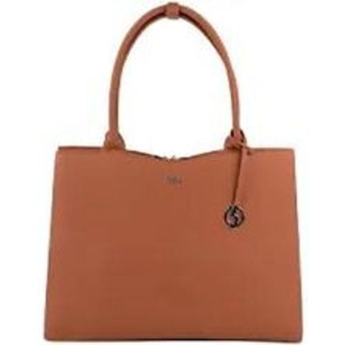 SOCHA Laptoptasche 14" Kunstleder Cognac 39 x 12 x 29 cm - Fashion24 DE - Modalova