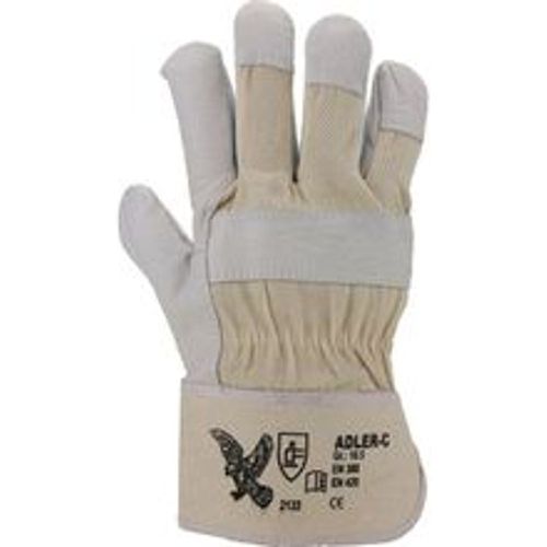 Handschuhe Adler-C Gr.10,5 naturfarben Leder naturfarben - Asatex - Modalova