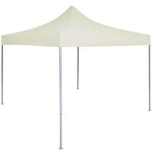 Profi-Partyzelt Faltbar 2×2 m Stahl Creme - VIDAXL - Modalova