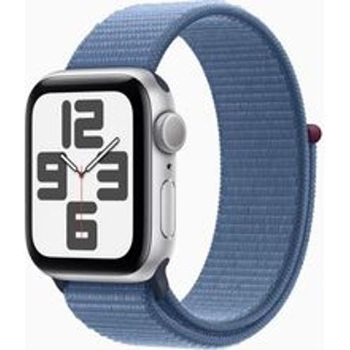 Watch Series SE 2 (2022) GPS 40 mm - Aluminium Silber - Sport loop Blau - Apple - Modalova