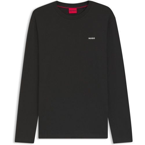 T-shirt en jersey de coton avec logo imprimé - HUGO - Modalova