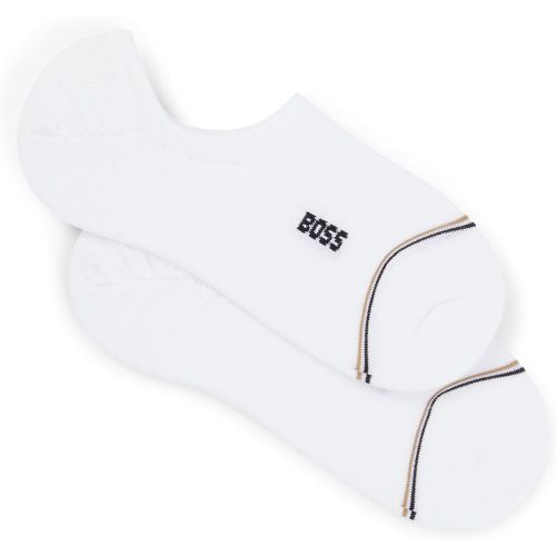 Lot de deux paires de chaussettes longueur cheville avec logo - Boss - Modalova