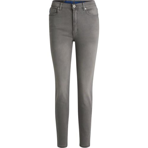 Jean Skinny en denim stretch gris foncé - HUGO - Modalova