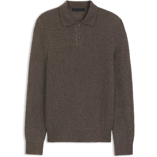 Pull à col polo et côtes moulinées BECKHAM x - Boss - Modalova