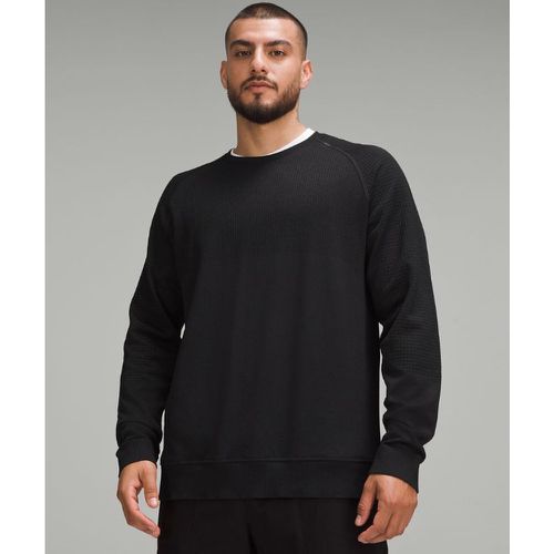 – Engineered Warmth Langarmshirt mit Rundhalsausschnitt für Männer – Schwarz – Größe XS - lululemon - Modalova