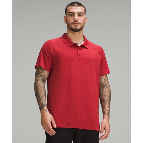 – Metal Vent Tech Poloshirt für Männer – Rot – Größe L - lululemon - Modalova