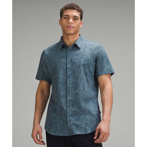 – Airing Easy Kurzarm-Shirt für Männer – Blau – Größe XL - lululemon - Modalova