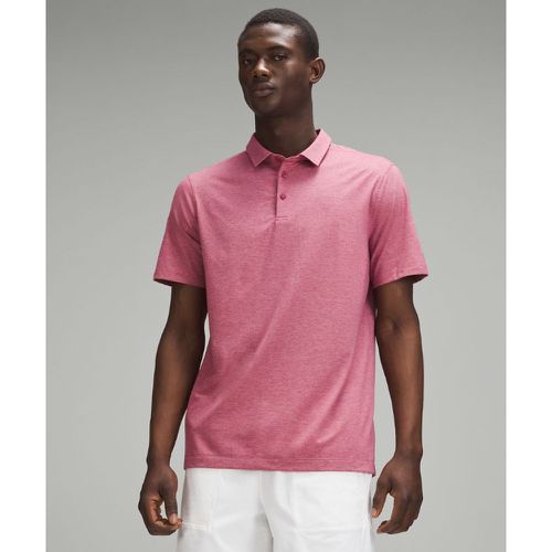 – Evolution Kurzarm-Poloshirt für Männer – Pink – Größe L - lululemon - Modalova