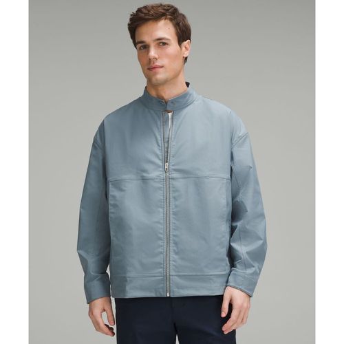 – Jacke mit durchgehendem Reißverschluss aus glattem Twill für Männer – Blau – Größe 2XL - lululemon - Modalova