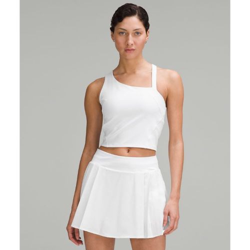 – Everlux Asymmetrisches Tennis-Tanktop für Frauen – Weiß – Größe 10 - lululemon - Modalova
