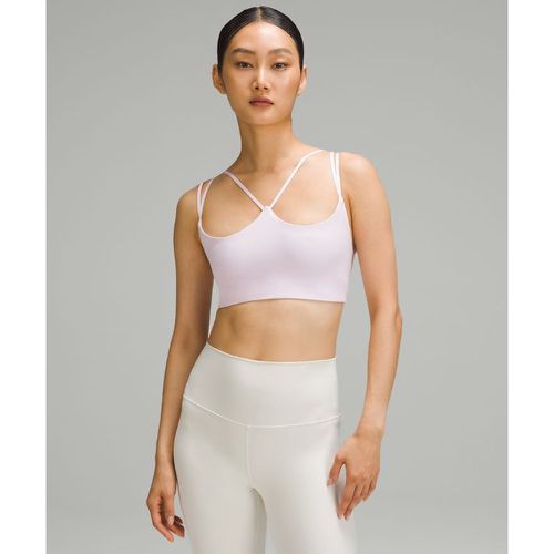 – Yoga-BH mit Trägern aus Nulu Leichter Halt A/B-Cups für Frauen – Pink/Pastel – Größe 4 - lululemon - Modalova