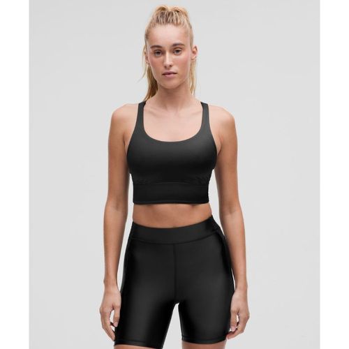 – Energy Longline-BH Mittlerer Halt B–D-Cups Satinschimmer für Frauen – Größe 10 - lululemon - Modalova