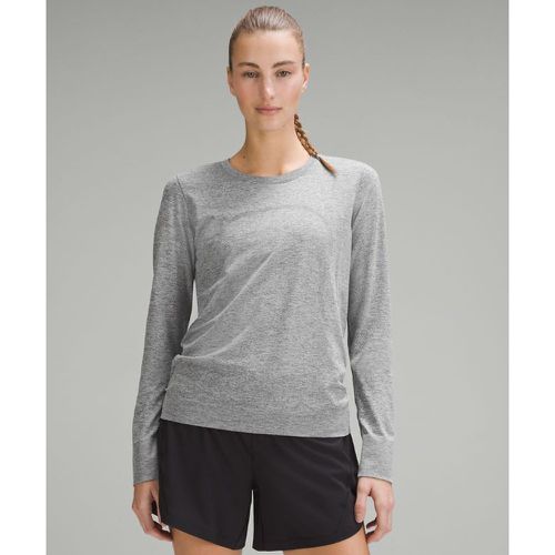 – Swiftly Langarmshirt im Relaxed Fit für Frauen – Grau – Größe 0 - lululemon - Modalova