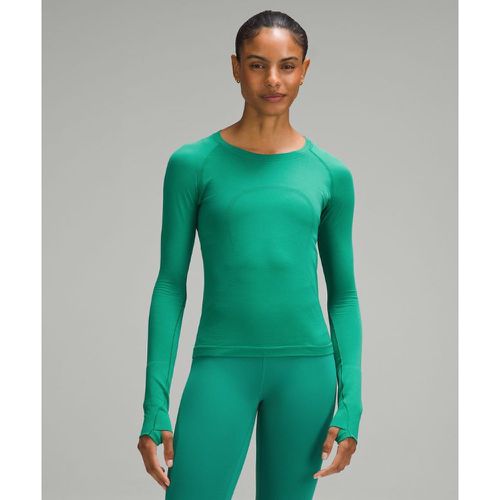 – Swiftly Tech Langarmshirt 2.0 Race-Länge für Frauen – Grün – Größe 2 - lululemon - Modalova