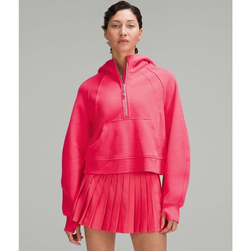 – Scuba Oversized-Hoodie mit halblangem Reißverschluss für Frauen – Neon/Pink – Größe XS/S - lululemon - Modalova