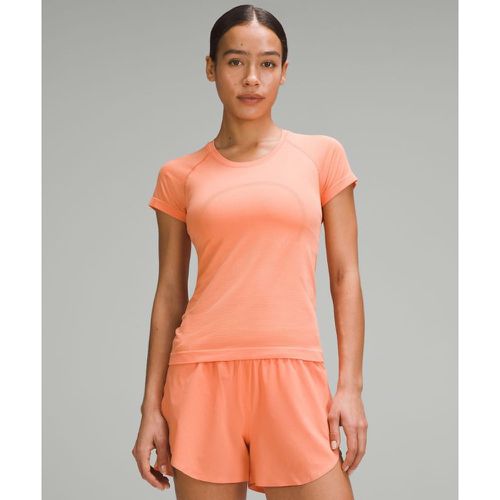 – Swiftly Tech Kurzarmshirt 2.0 Race Length für Frauen – Pink – Größe 0 - lululemon - Modalova