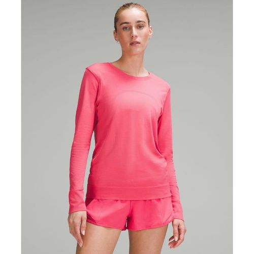 – Swiftly Langarmshirt im Relaxed Fit für Frauen – Pink – Größe 4 - lululemon - Modalova