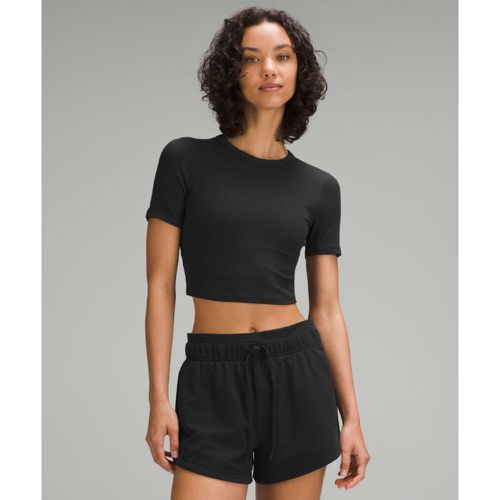 – Hold Tight Crop-T-Shirt mit geradem Saum für Frauen – Größe 0 - lululemon - Modalova