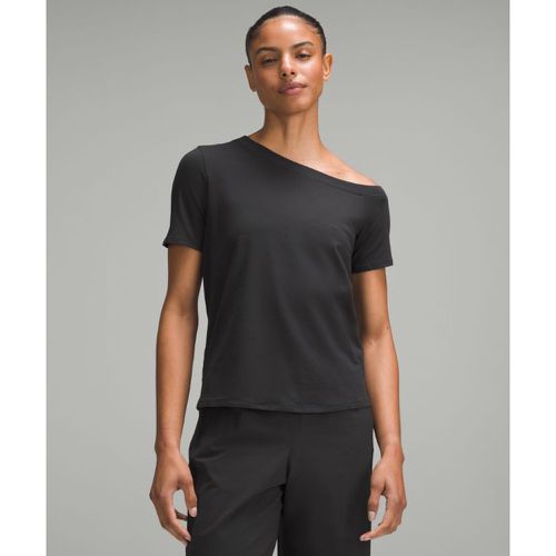 – Schulterfreies Baumwoll-T-Shirt für Frauen – Größe S - lululemon - Modalova