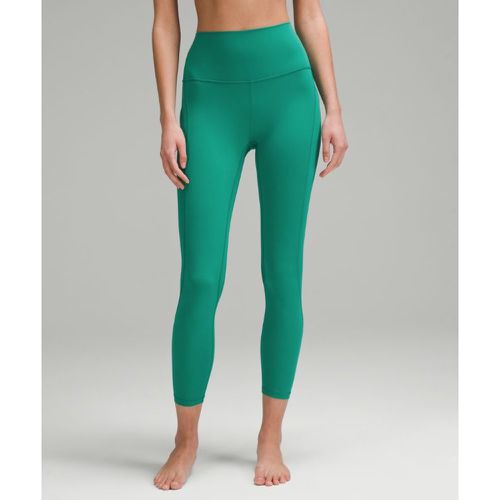 – Align Hose mit hohem Bund und Taschen für Frauen – 64 cm – Grün – Größe 12 - lululemon - Modalova