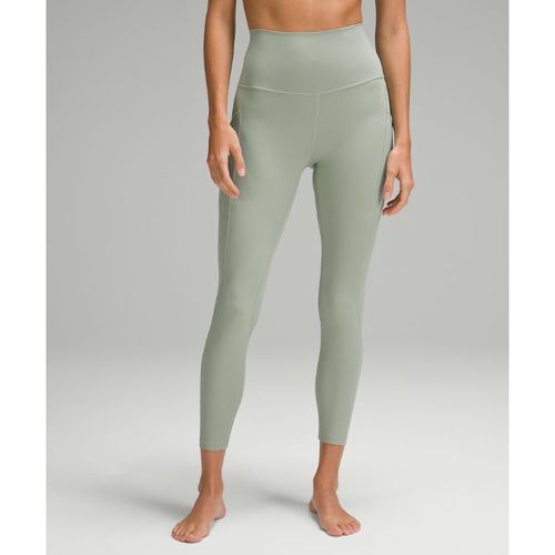 – Align Hose mit hohem Bund und Taschen für Frauen – 64 cm – Pastel/Grün – Größe 14 - lululemon - Modalova