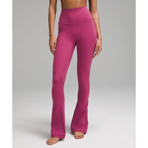 – Align Hose mit hohem Bund und leicht ausgestelltem Bein für Frauen – 71 cm – Pink – Größe 10 - lululemon - Modalova