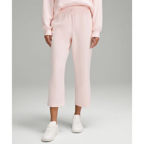 – Softstreme Crop-Hose mit geradem Bein und hohem Bund für Frauen – Pink – Größe 16 - lululemon - Modalova