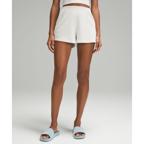 – Gerippte Shorts aus Softstreme mit hohem Bund für Frauen – 5 cm – Größe 12 - lululemon - Modalova