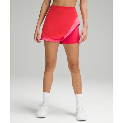 – Asymmetrischer Tennisrock mit Lagen und hohem Bund für Frauen – Größe 0 - lululemon - Modalova
