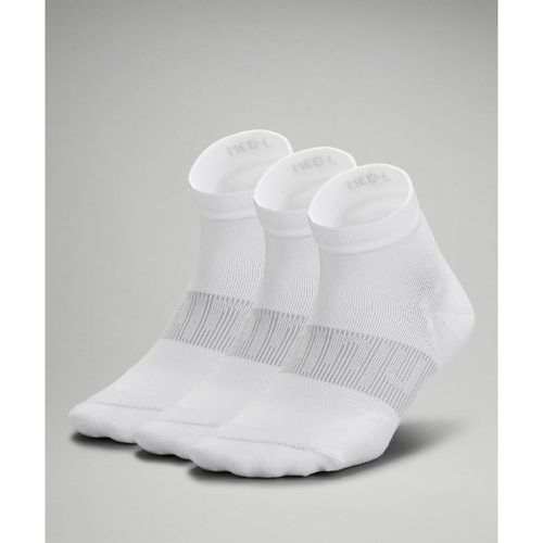 – Power Stride Sneaker Socken 3er-Pack für Frauen – Weiß – Größe M - lululemon - Modalova