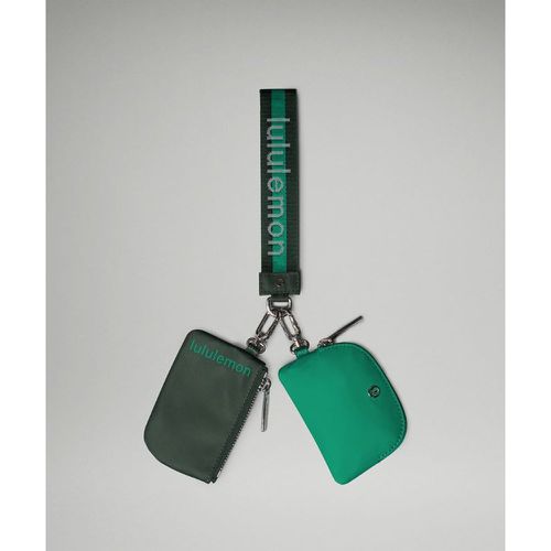 – Armband mit zwei Beuteln Logo – Grün - lululemon - Modalova