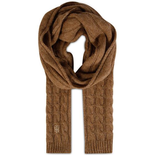 Scialle - Th Timeless Scarf Cable AW0AW14011 GW8 - Tommy Hilfiger - Modalova