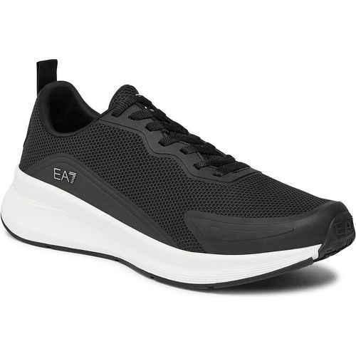 Sneakers - X8X150 XK350 N763 Black+Silver - EA7 Emporio Armani - Modalova