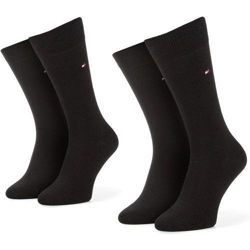 Set di 2 paia di calzini lunghi da uomo - 371111 Black 200 - Tommy Hilfiger - Modalova