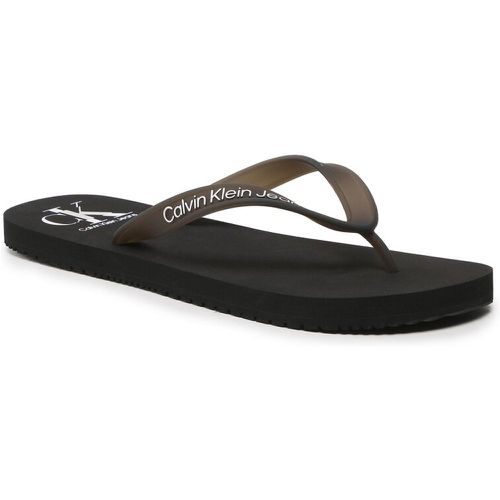Infradito - Beach Sandal Logo YM0YM00656 Black - Calvin Klein Jeans - Modalova